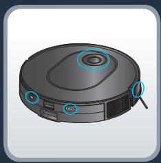 ROWENTA RR8497WH - Utiliser le robot avec la fonction serpillière - 4