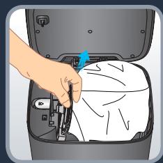 ROWENTA RR8497WH - Remplacer le sac à poussière lorsqu'il est plein - 5