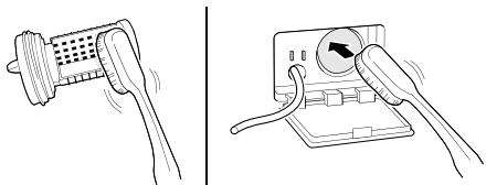 LG F374R92WSTA - Nettoyer le filtre de la pompe de vidange et executer une évacuation d'eau d'urgence - 4