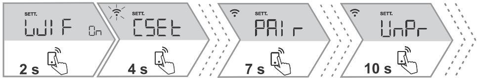HISENSE HO66F - Mise sous/hors tension du module Wi-Fi - 1