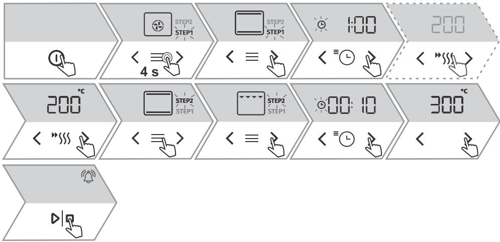 HISENSE HO66F - Cuisson par étapes - 1