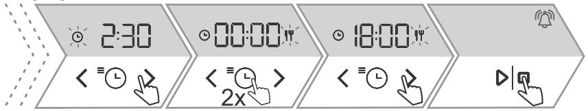 HISENSE HO66F - Réglage fin retardée - 1