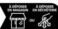 LITTLE BALANCE 8194 - Avertissement et précautions relativement aux piles (modèles à chargement USB non concernés) - 1