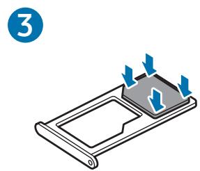 SAMSUNG SMX130NZAEEUB - Inserting the nano-SIM card - 3