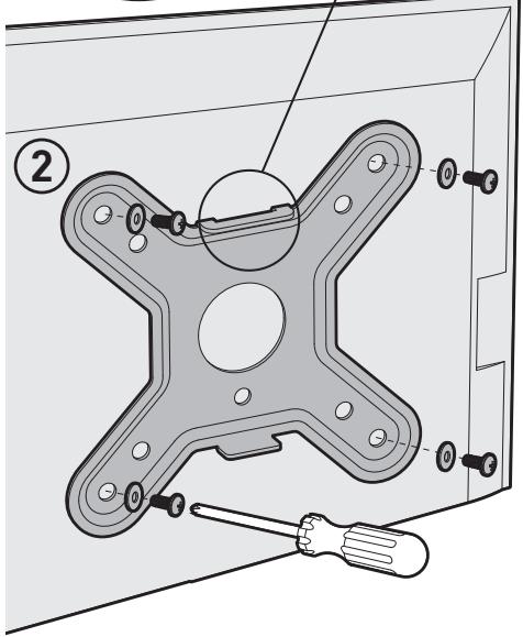 ERARD CLIFF100043010 - FIXED WALL MOUNT FOR FLAT SCREEN - 21