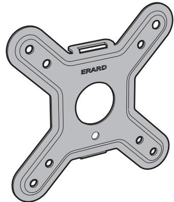 ERARD CLIFF100043010 - FIXED WALL MOUNT FOR FLAT SCREEN - 7