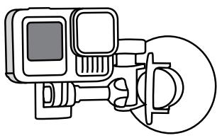GOPRO HERO13 - FIXATION VENTOUSE - 1