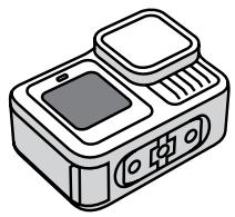GOPRO HERO13 - FILETAGES DE FIXATION 1/4-20 - 1