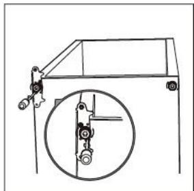 BRANDT BST551ESW - Inverser le sens d'ouverture des portes - 10