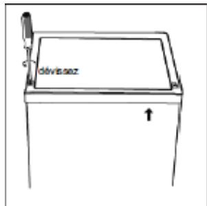 BRANDT BST551ESW - Inverser le sens d'ouverture des portes - 1