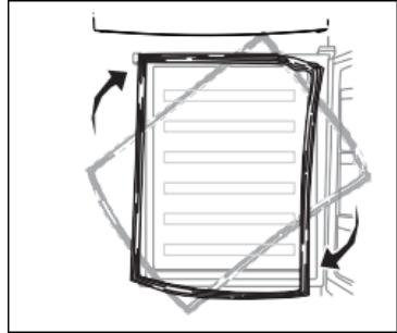 BRANDT BST551ESW - Inverser le sens d'ouverture des portes - 13