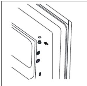 BRANDT BST551ESW - Inverser le sens d'ouverture des portes - 6