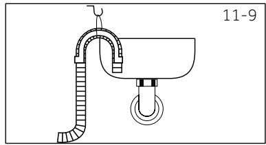 HAIER HW90GBD14979U1 - Tuyau de vidange à l'évier - 1