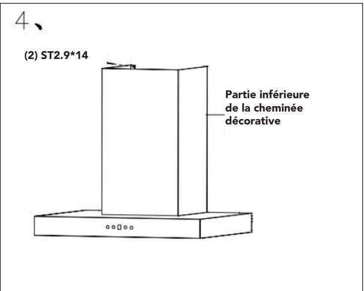 AIRLUX AHBS660BK - Hauteur minimale et commande d'installation - 4