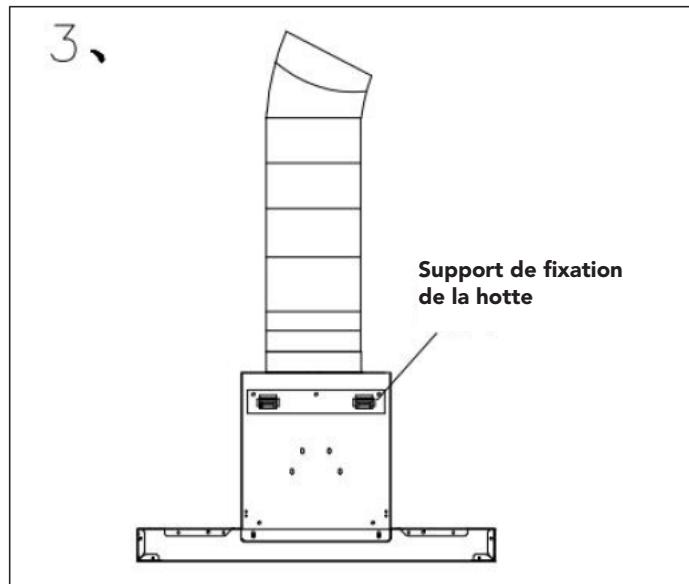AIRLUX AHBS660BK - Hauteur minimale et commande d'installation - 3