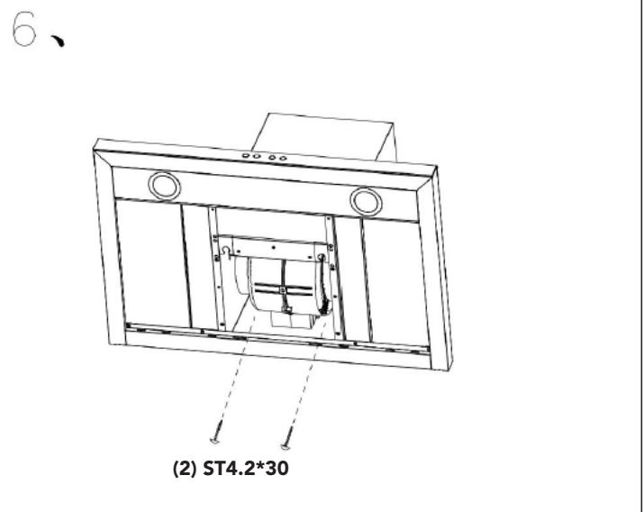 AIRLUX AHBS660BK - Hauteur minimale et commande d'installation - 6