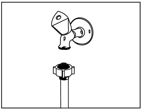 BEKO BDFN26441W - Raccordement de la conduite d'eau - 1