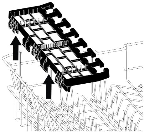 BEKO BDFN26441W - Grille de service multifonction du panier supérieur - 2
