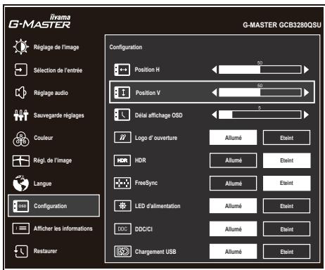IIYAMA GCB3280QSU - UTILISATION DU MONITEUR - 2