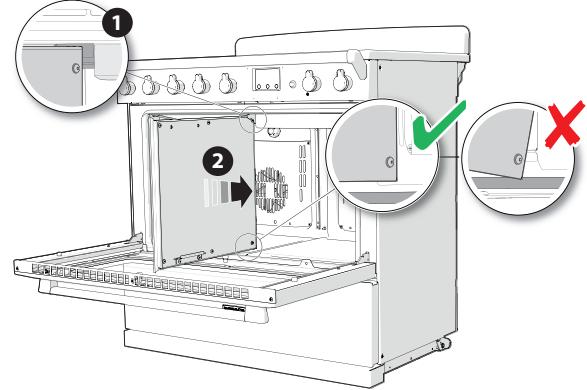 FALCON ESDL100DFPMNT - Installation de la grille coulissante - 6