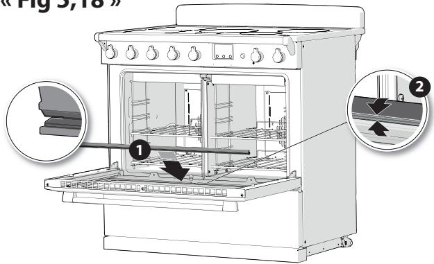 FALCON ESDL100DFPGBL - Installation de la grille coulissante - 7