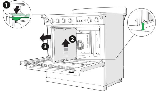 FALCON ESDL100DFPGBL - Installation de la grille coulissante - 9