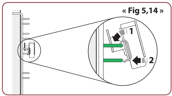 FALCON ESDL100DFPGBL - Installation de la grille coulissante - 3