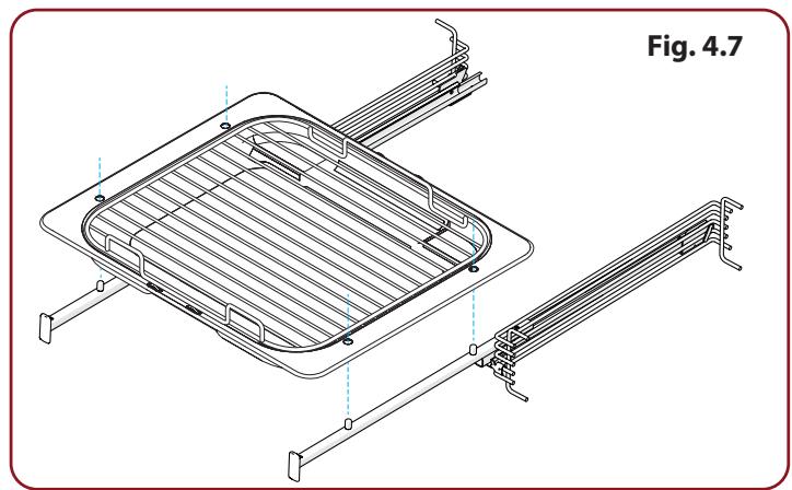 FALCON ESDL100DFPGBL - Installation de la lèchefrite - 1