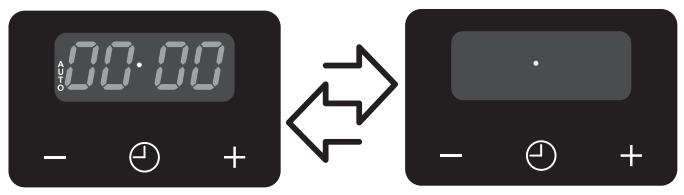 FALCON ESDL100DFPGBL - Affichage et boutons de la minuterie - 2