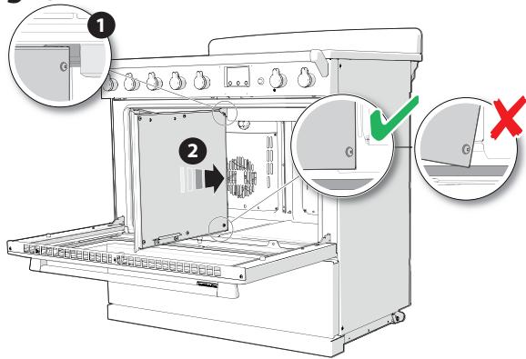 FALCON ESDL100DFPGBL - Installation de la grille coulissante - 6