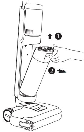 DREAME H12 Pro FlexReach - Nettoyer le réservoir d'eau sale - 1