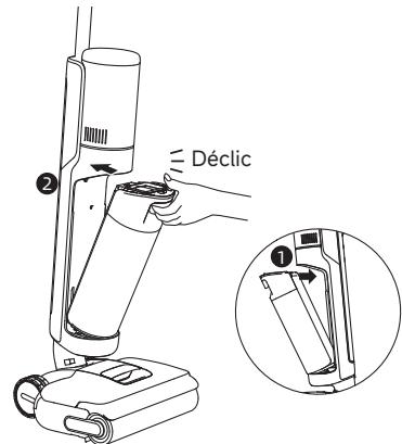 DREAME H12 Pro FlexReach - Nettoyer le réservoir d'eau sale - 4