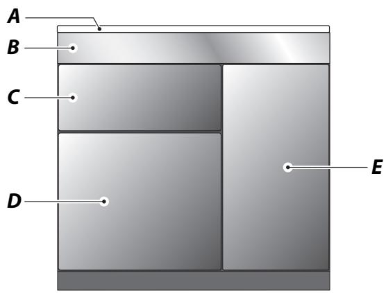 FALCON ESDL100DFPMSB - Disposition de votre apparéil - 2
