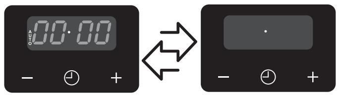 FALCON ESDL100DFPMSB - Affichage et boutons de la minuterie - 2