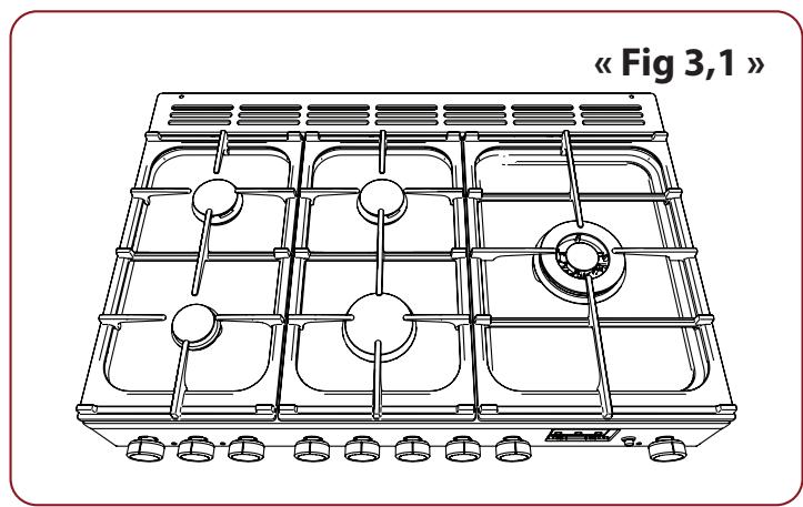 FALCON ESDL100DFPMSB - Zone de cuisson - 1