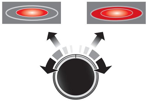 FALCON ESDL100DFPMSB - Vue d'ensemble de la zone de chauffe et de la zone de cuisson - 3