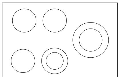 FALCON ESDL100DFPMSB - Vitrocéramique - 1