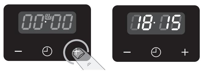 FALCON ESDL100DFPMSB - Affichage et boutons de la minuterie - 4