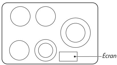FALCON ESDL100DFPSLT - Vue d'ensemble de la zone de chauffe et de la zone de cuisson - 1