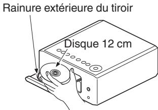 DENON RCDN12DABWTE2 - Chargement d'un disque - 1