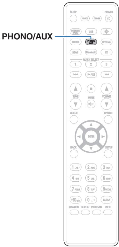 DENON RCDN12DABWTE2 - Lecture d'entrée analogue - 1