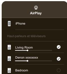 DENON RCDN12DABWTE2 - Sélectionnez les apparêils/enceintes que vous souhaitez utiliser. - 1