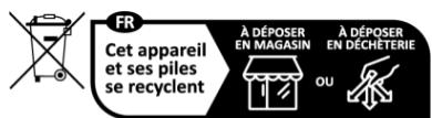 LITTLE BALANCE 8840 - Avertissement et précautions relativement aux piles (modèles à chargement USB non concernés) - 2