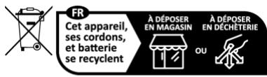 LITTLE BALANCE 8840 - Avertissement et précautions relativement aux piles (modèles à chargement USB non concernés) - 1