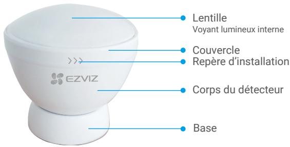 EZVIZ T1C - Contenu de l'emballage - 1