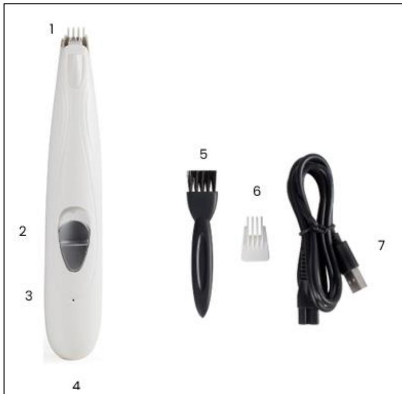 LIVOO PET104 - Tondeuse sans fil pour animaux - 2
