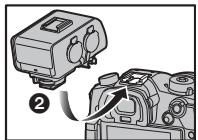 PANASONIC DMWXLR1E - Installation sur l'appareil photo - 2