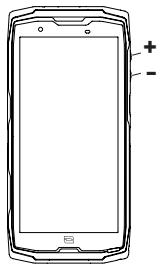 CROSSCALL COREX5 - Boutons volume +/- - 1