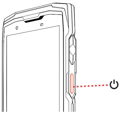 CROSSCALL COREX5 - Mise en marche et arrêt du téléphone - 1