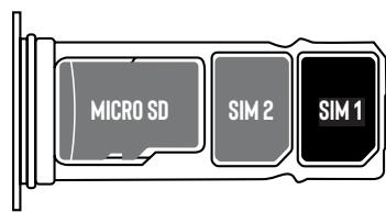 CROSSCALL COREX5 - Installation de la carte nano SIM/micro SD - 4